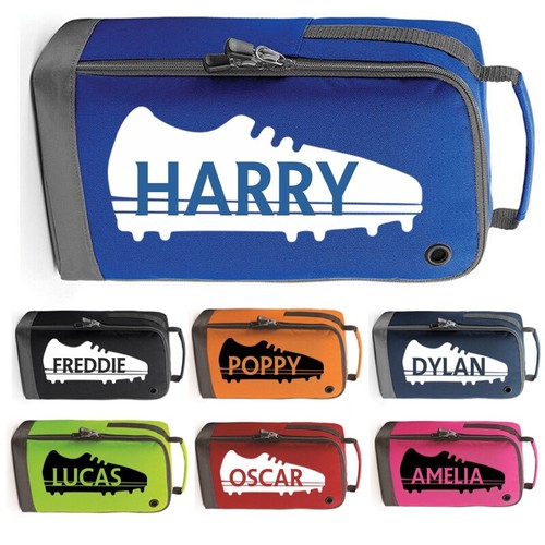 Personalised football boot bag - football,